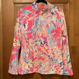 Lilly Pulitzer 1/4-Zip Popover